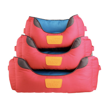 Gigwi Place Soft Bed Canvas TPR (Red & Blue) - large